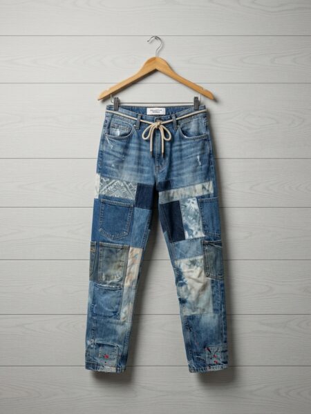 LIGHT WASH DENIM SET