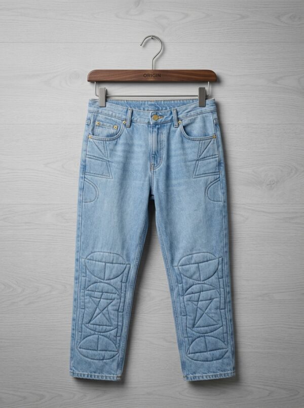 QUILTED TEXTURE PANTS