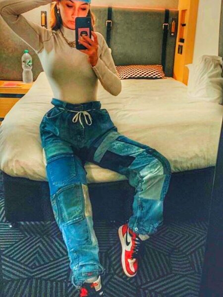 LIGHT WASH DENIM SET